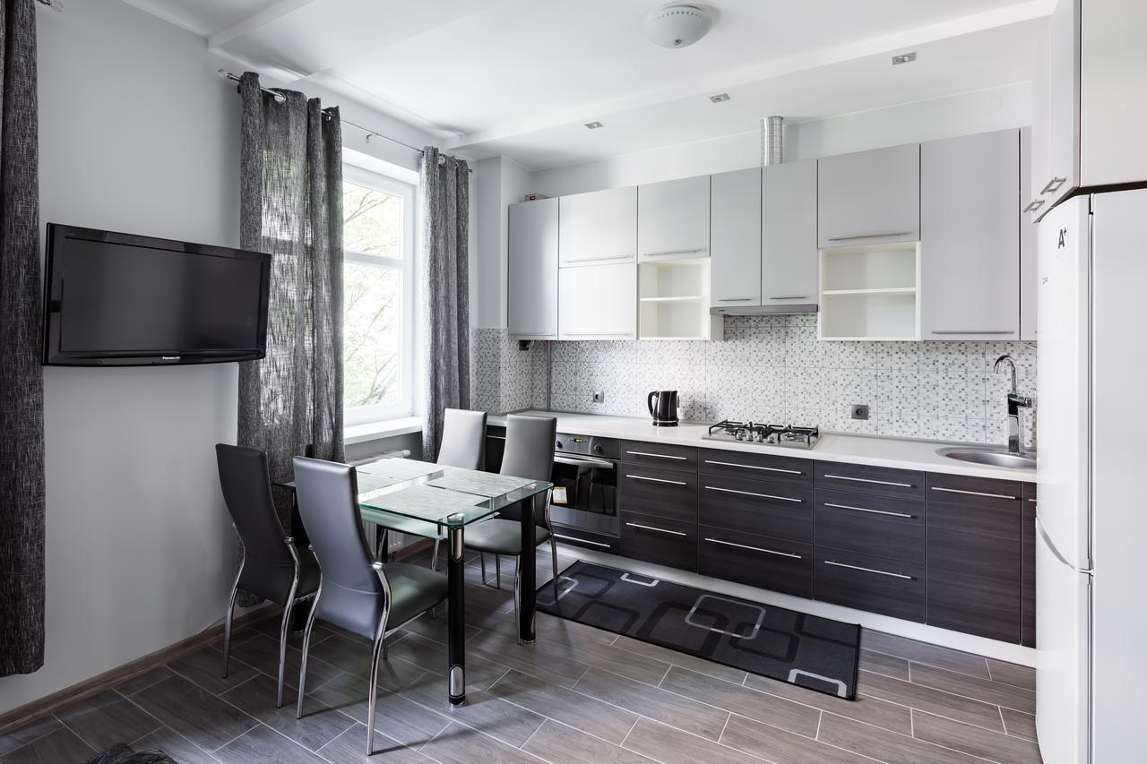 New Studio With Balcony Лвив Екстериор снимка